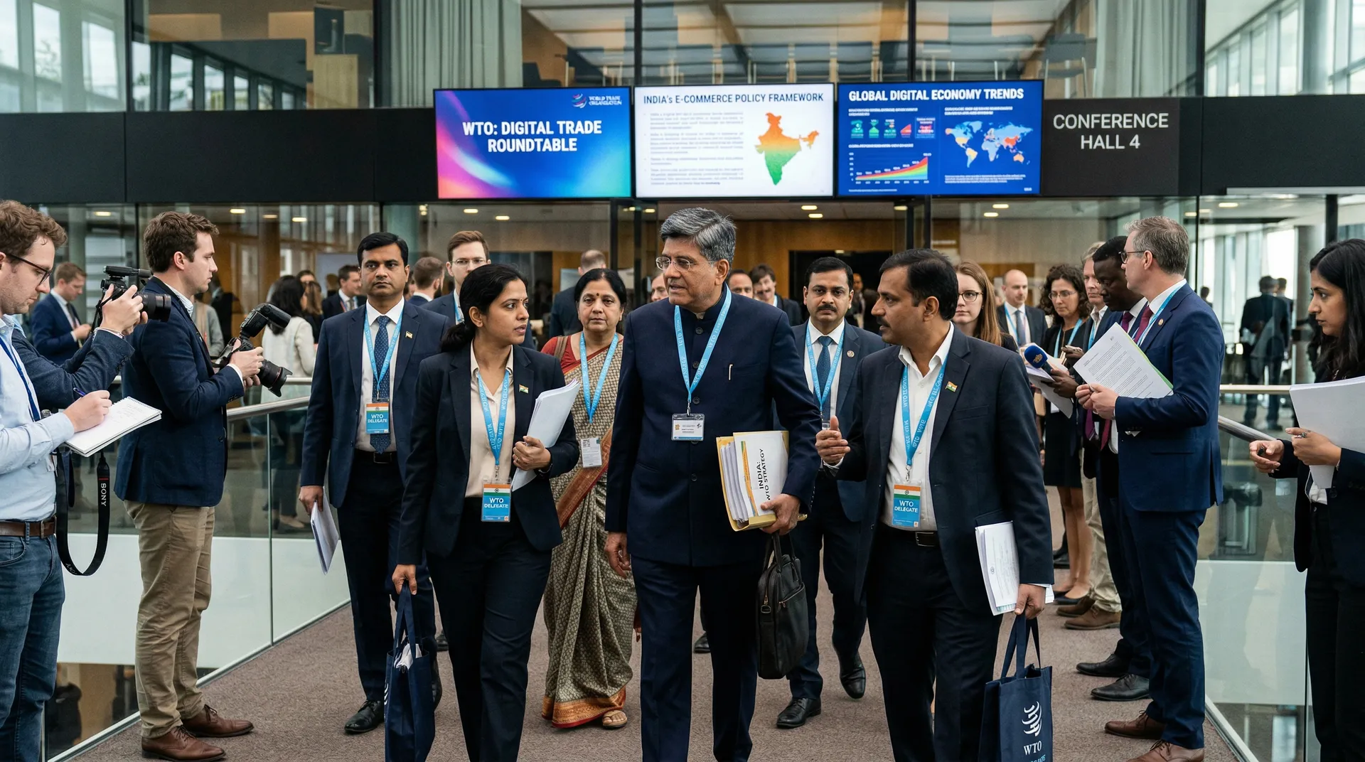 الهند تغير لهجة نزاع الرسوم الرقمية