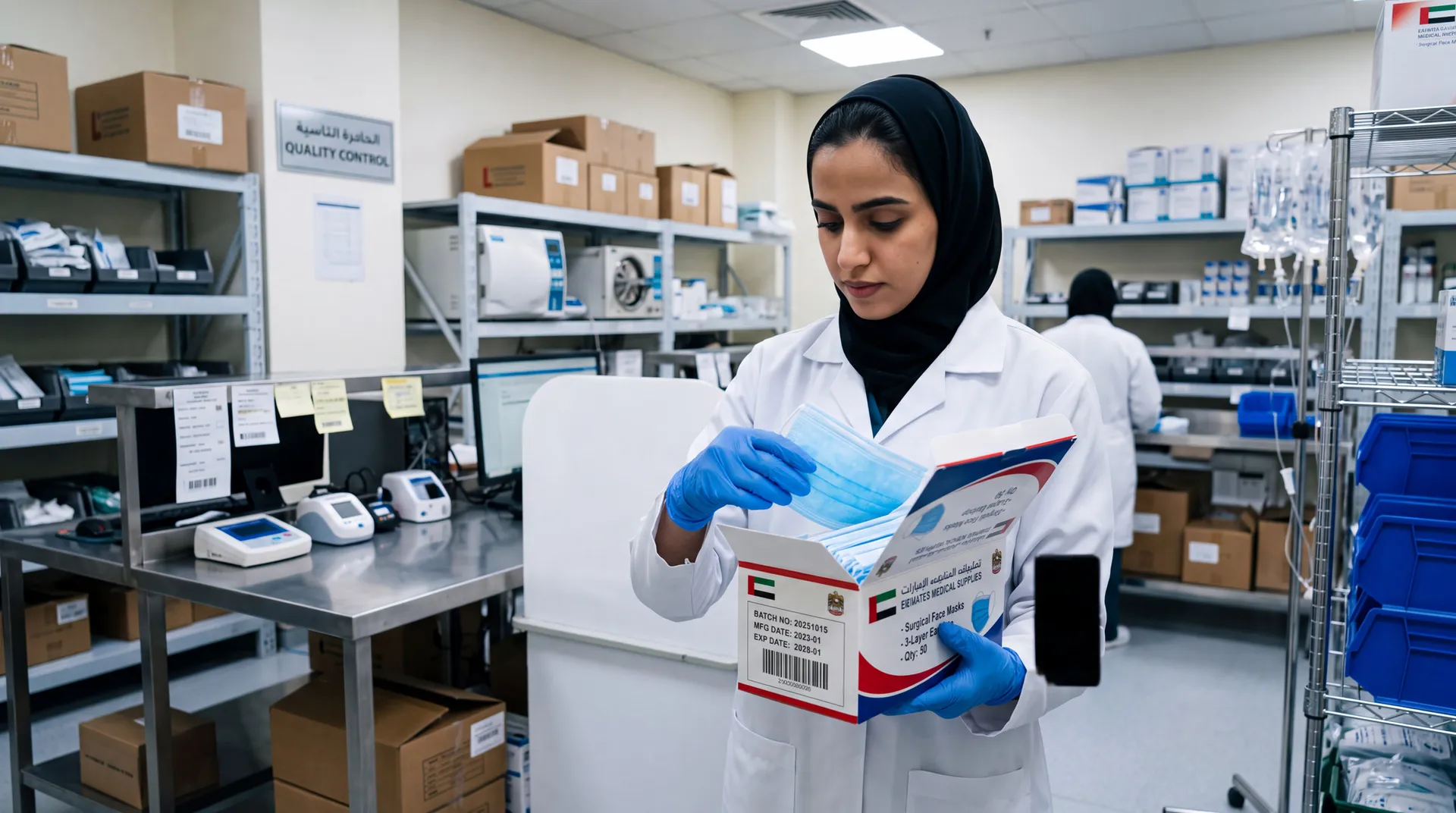 استدعت الإمارات مجموعة من أقنعة نينغبو إتدز الصينية بسبب التلوث